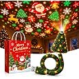 Plug-in Christmas tree projection night light
