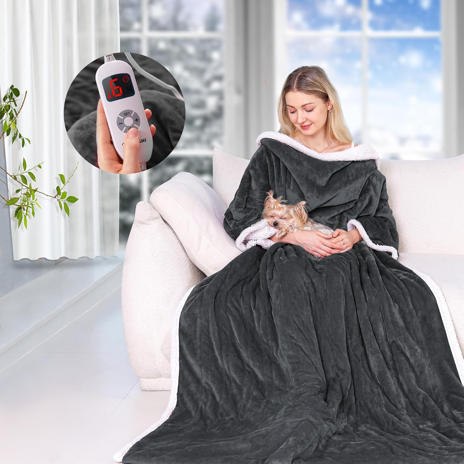 Wearable Heated Blanket