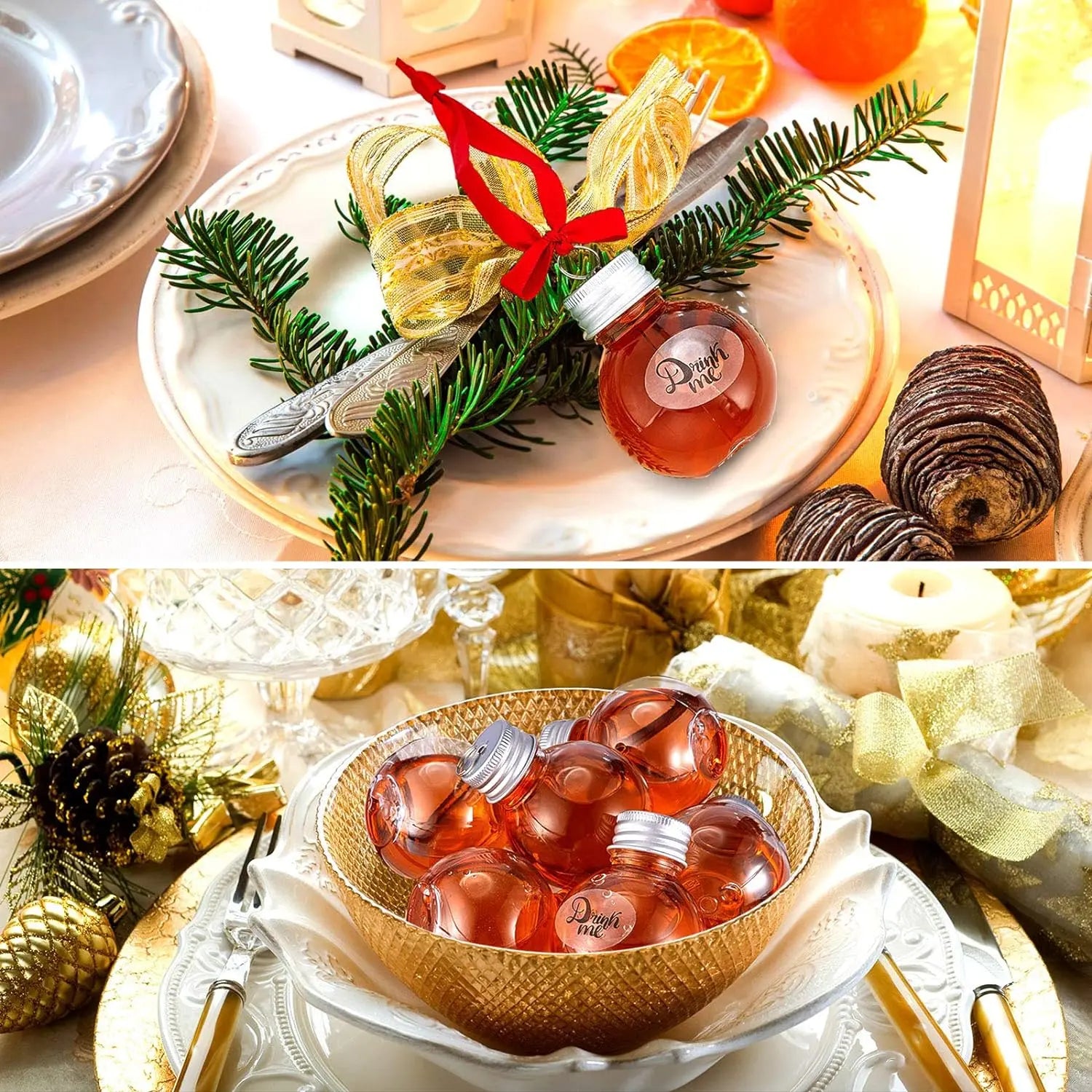 Sphere Bottle Christmas Tree Ornament Trendslana