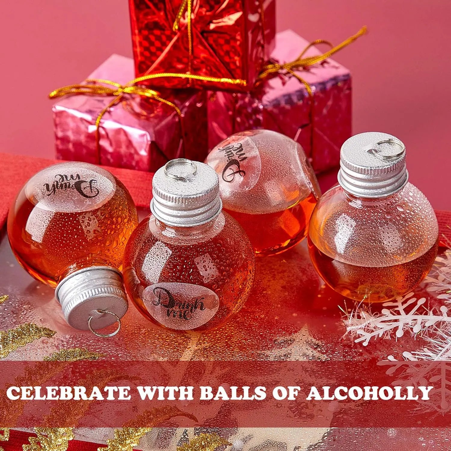 Sphere Bottle Christmas Tree Ornament Trendslana