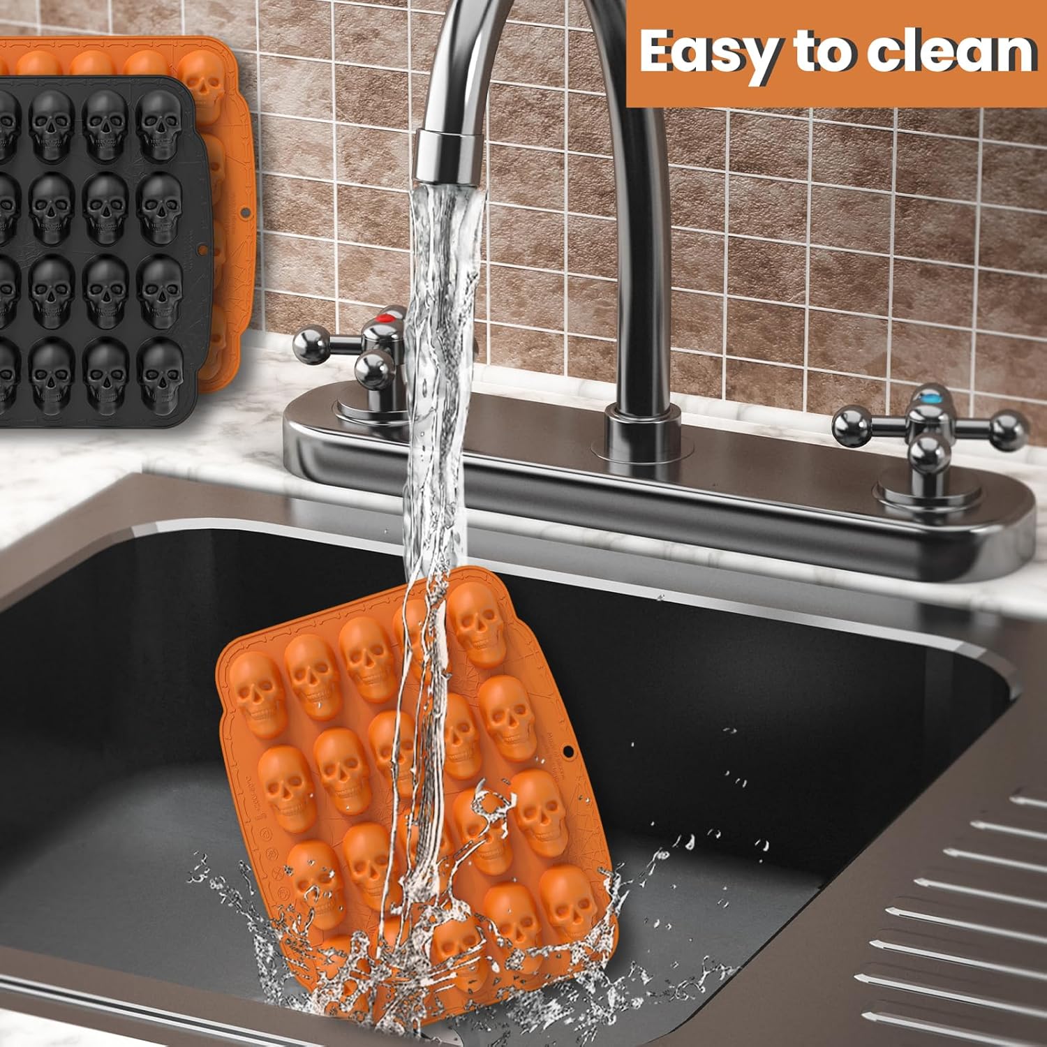 Halloween Skull Silicone Mold