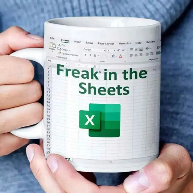 Spreadsheet guru mug trendslana