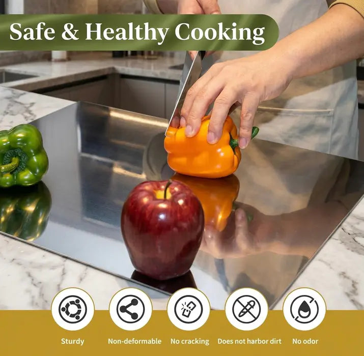 STAINLESS STEEL CUTTING BOARD