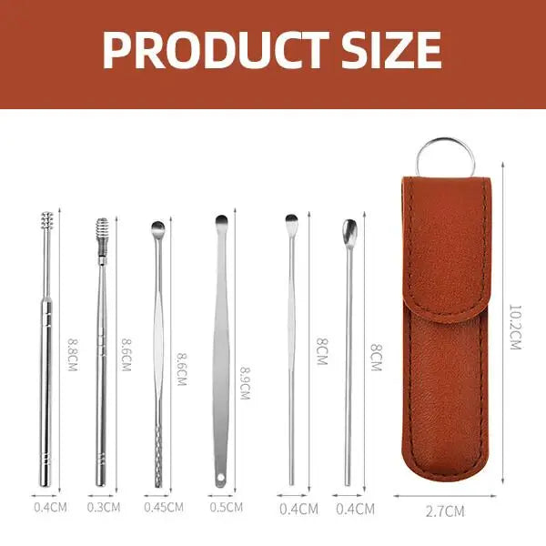 Spring Earwax Cleaner Tool Set Mtstore