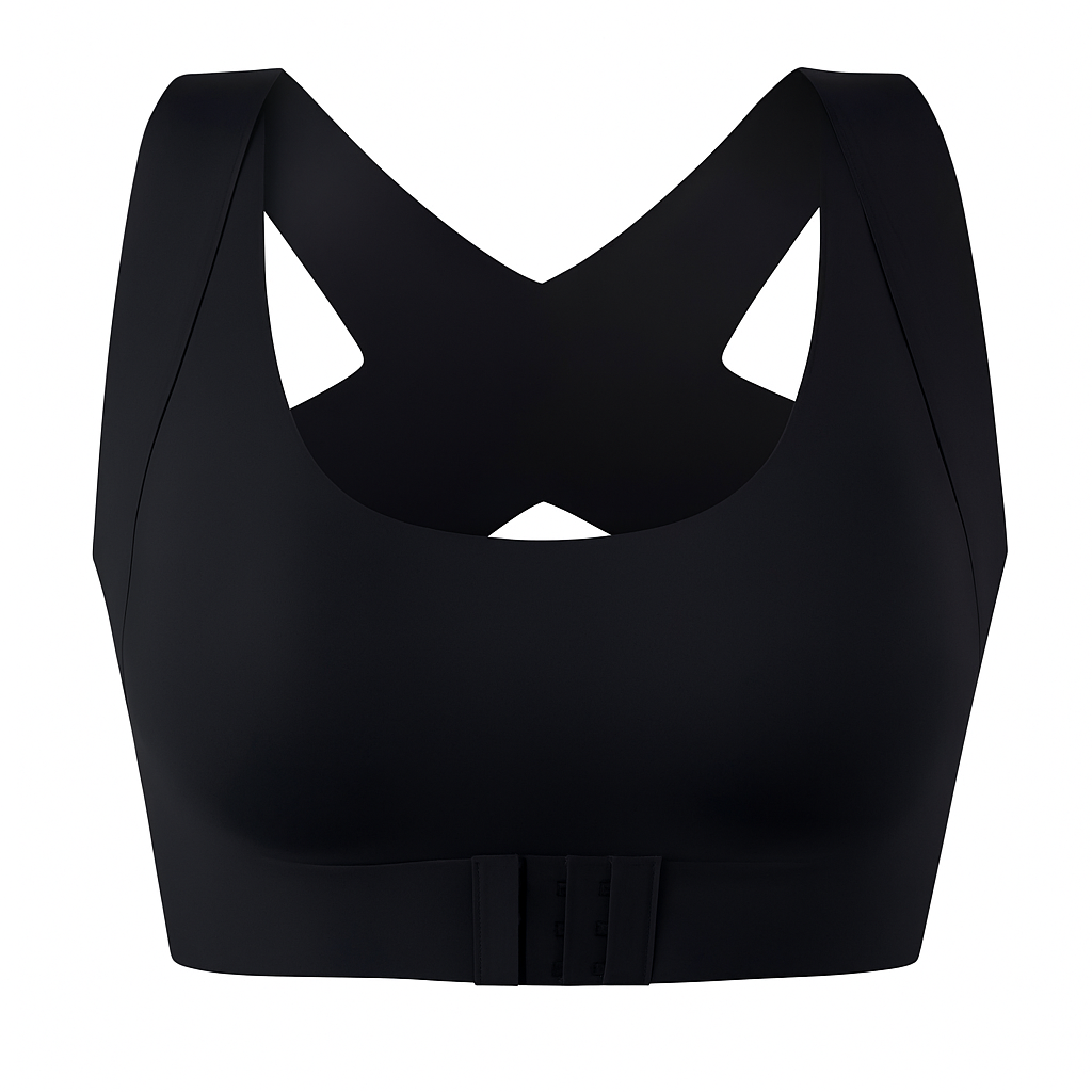 Seamless Front Buckle Support Bra