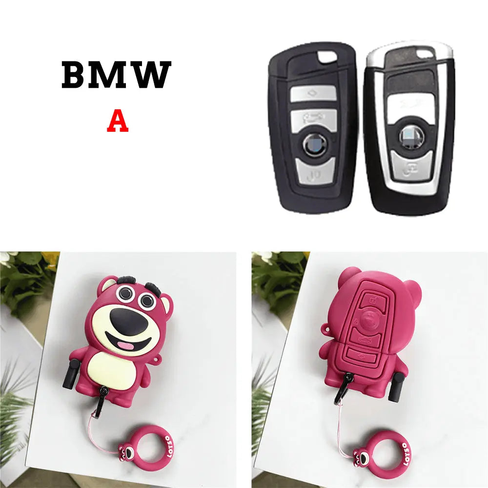 Strawberry Bear Key Protective Shell Trendslana