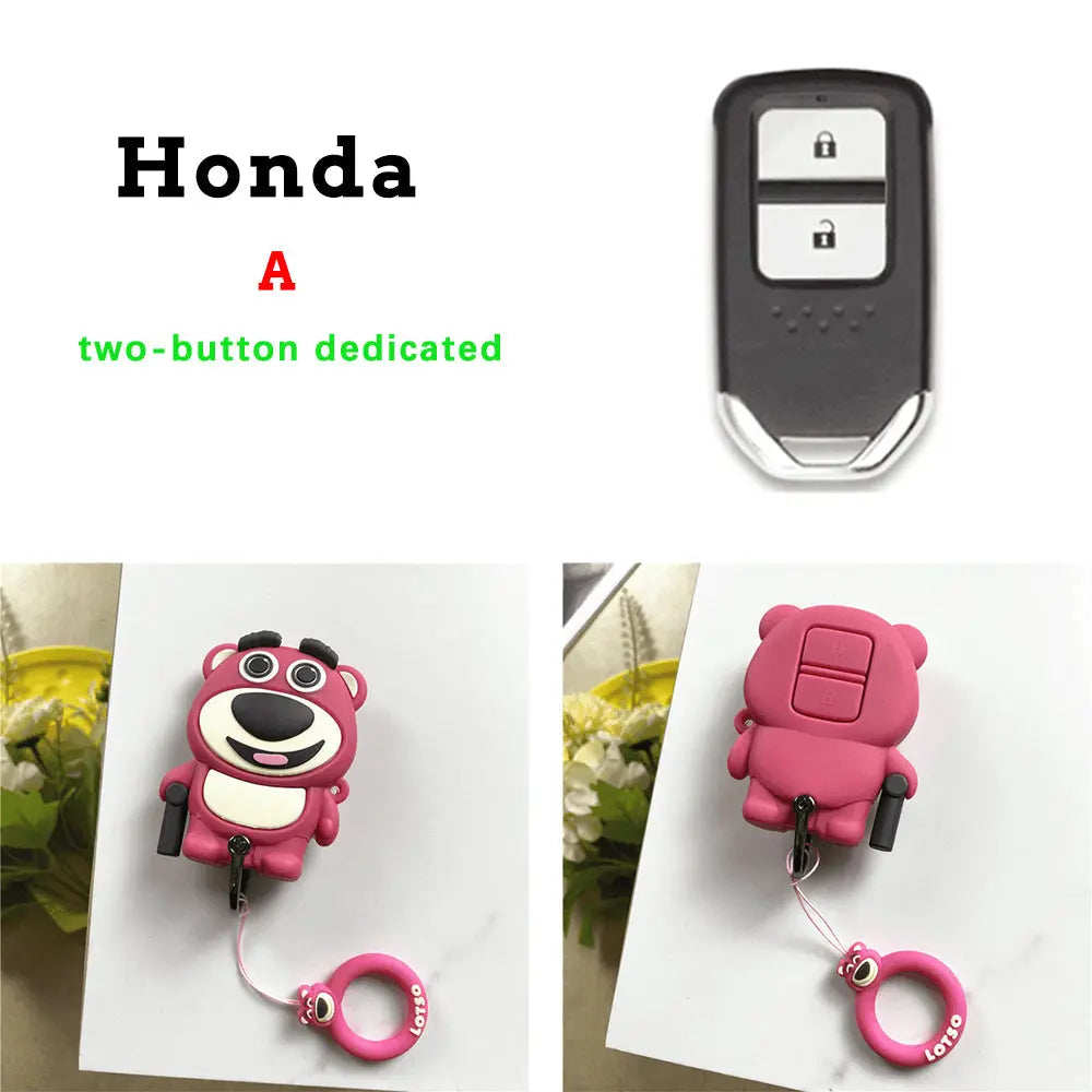 Strawberry Bear Key Protective Shell Trendslana