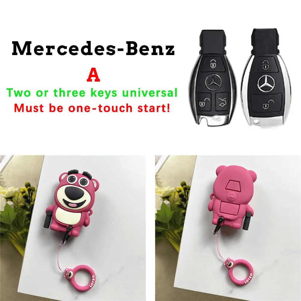 Strawberry Bear Key Protective Shell Trendslana