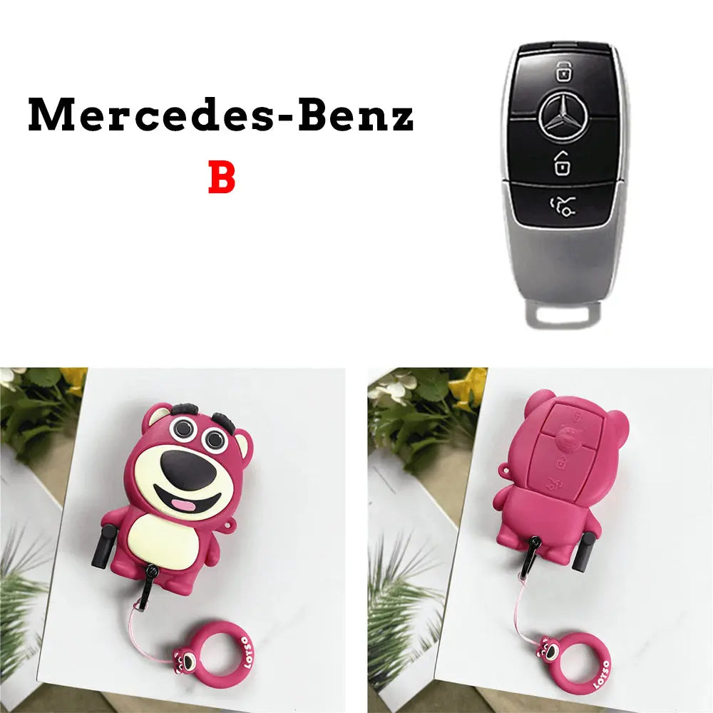 Strawberry Bear Key Protective Shell Trendslana