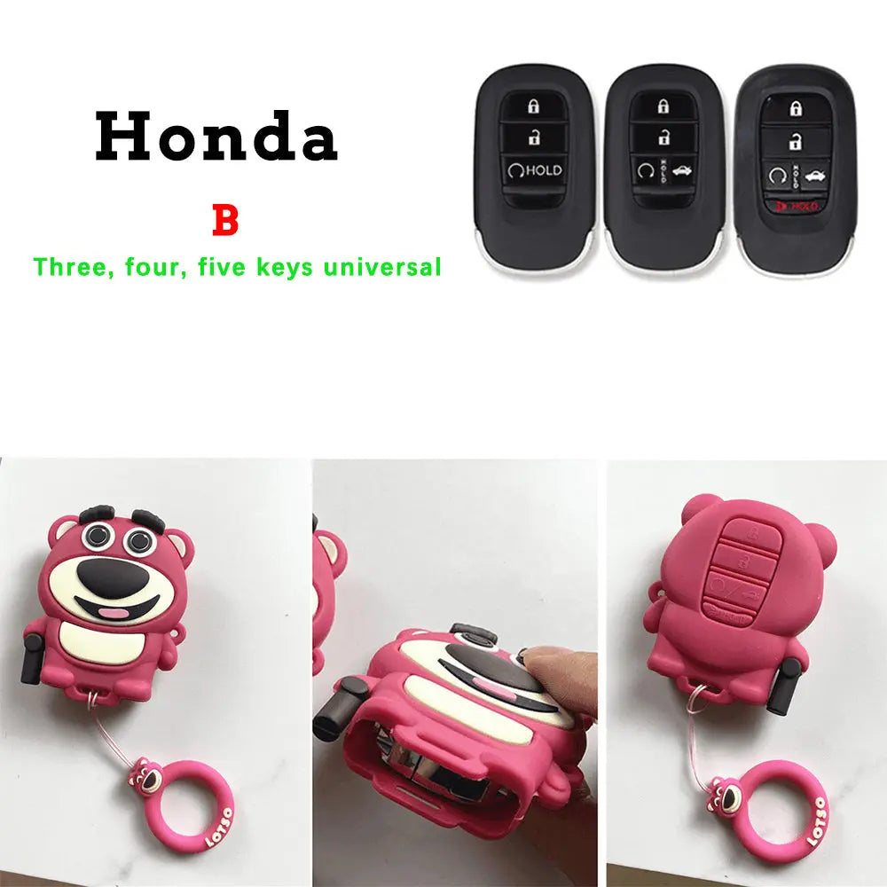 Strawberry Bear Key Protective Shell Trendslana