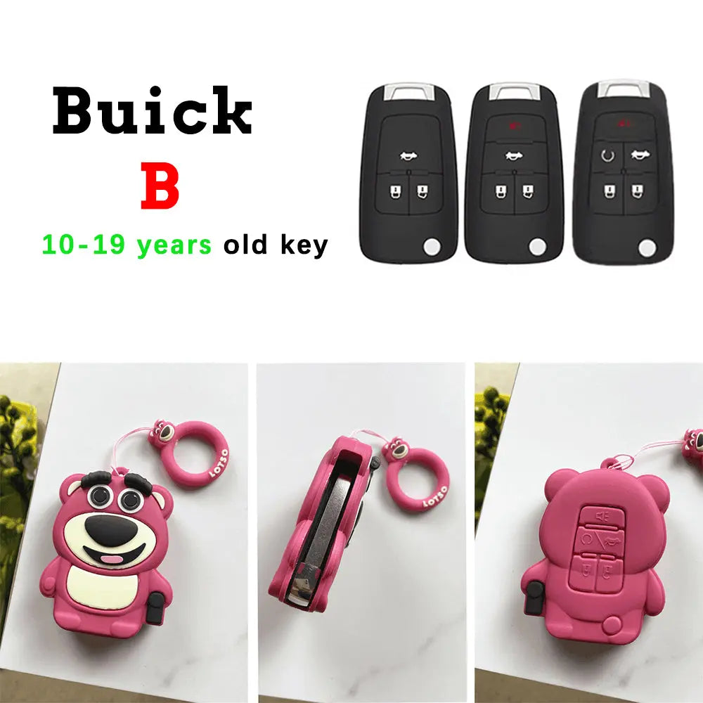 Strawberry Bear Key Protective Shell Trendslana