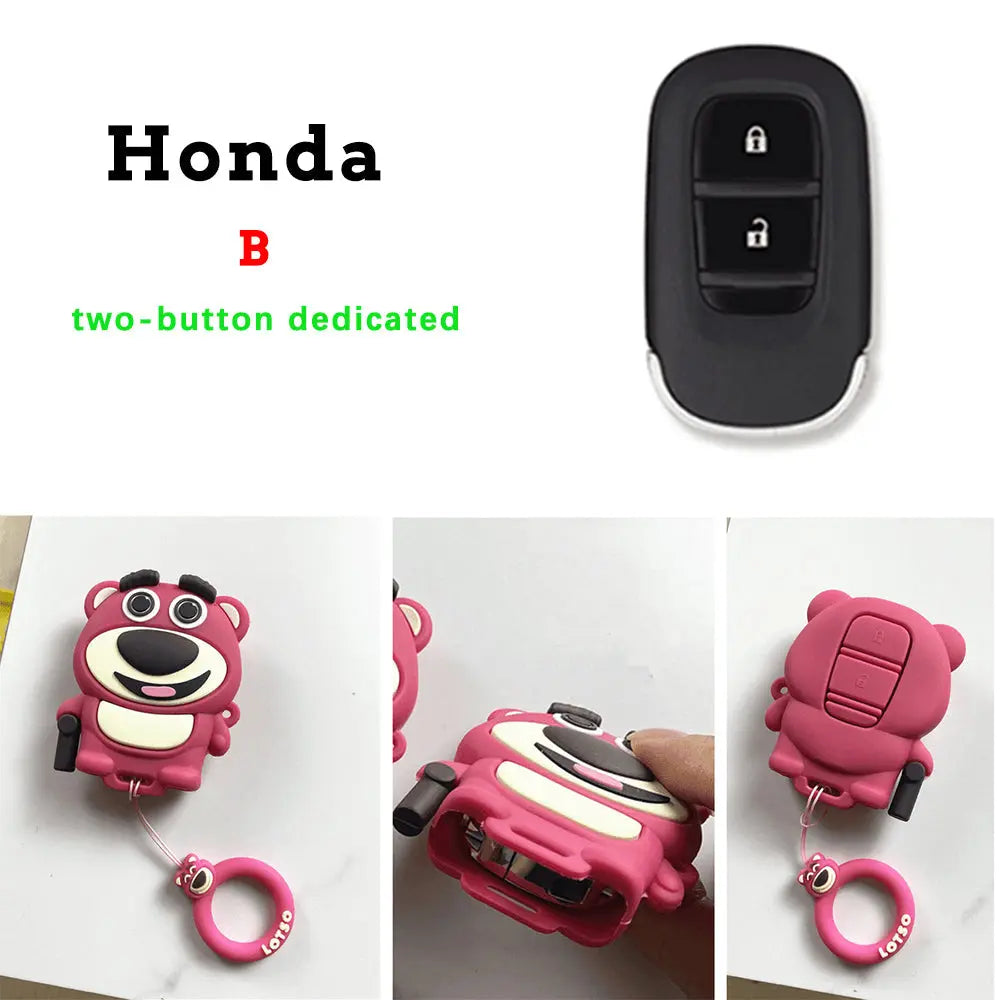 Strawberry Bear Key Protective Shell Trendslana