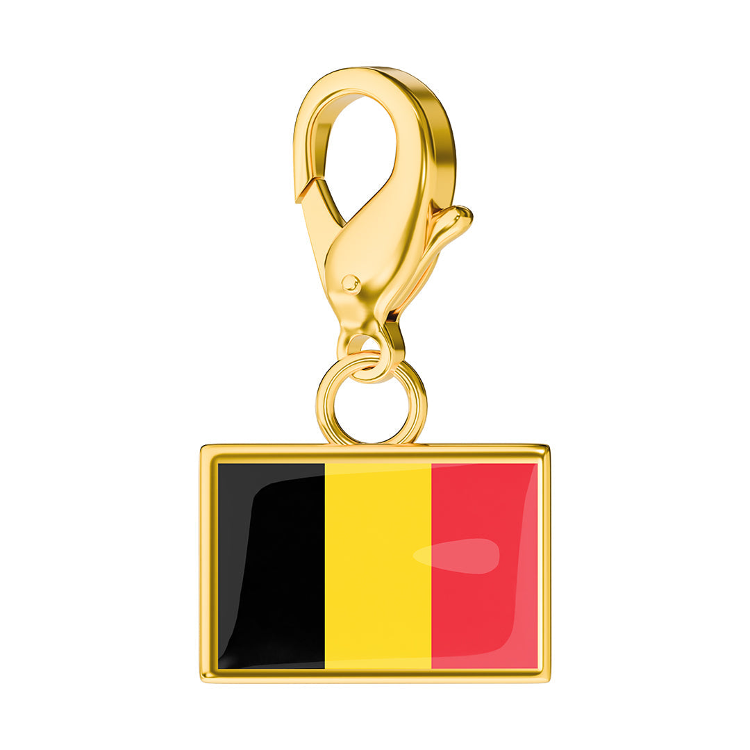 FLAG & MAP CHARMS SET