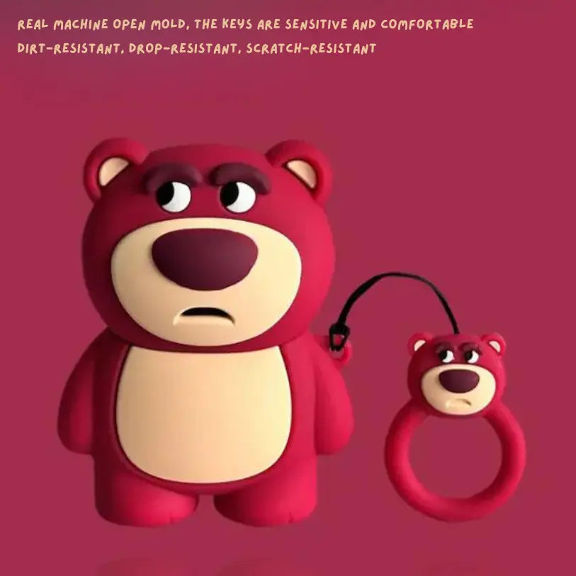 Strawberry Bear Key Protective Shell Trendslana