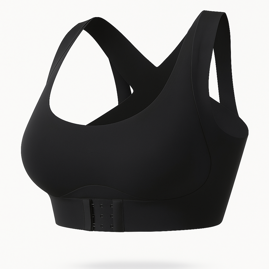 Seamless Front Buckle Support Bra