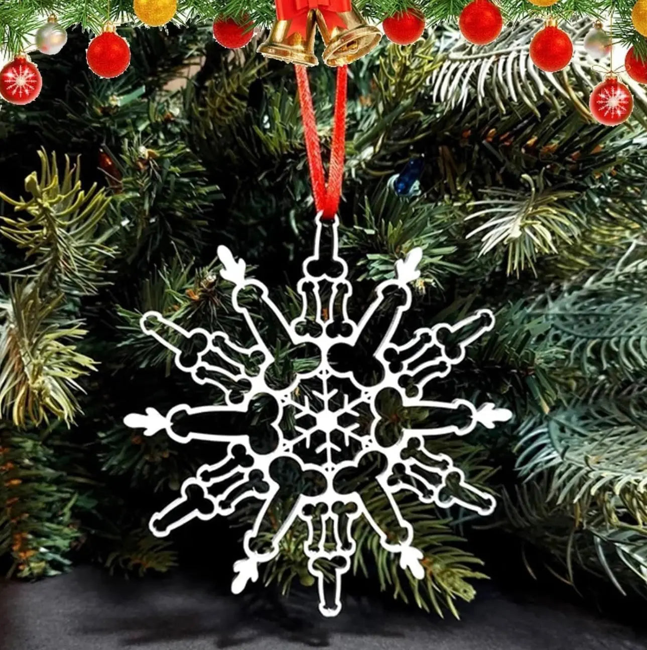 Phallus Snowflake Ornament Trendslana