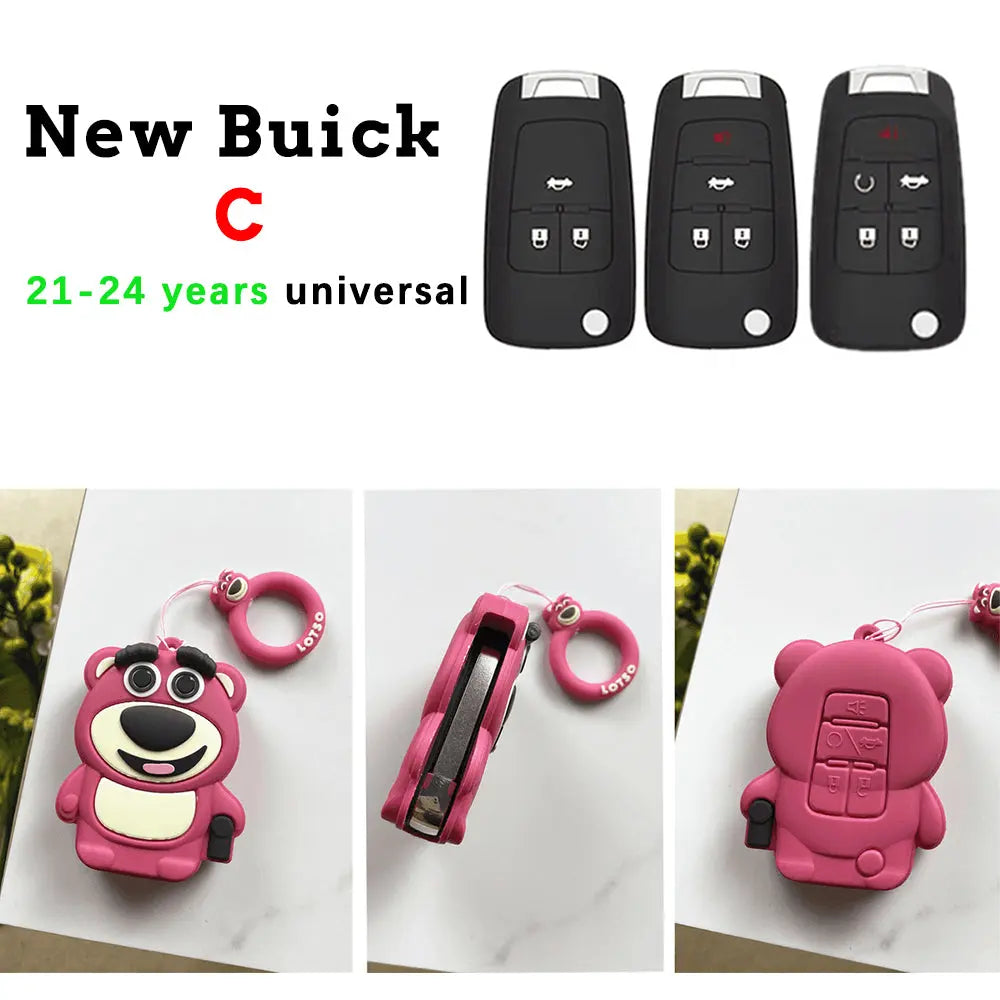 Strawberry Bear Key Protective Shell Trendslana