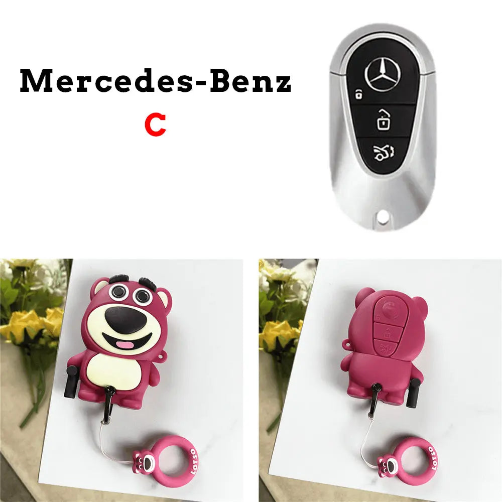 Strawberry Bear Key Protective Shell Trendslana