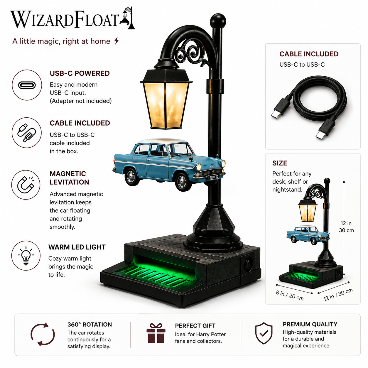 Wizard Float Lamp