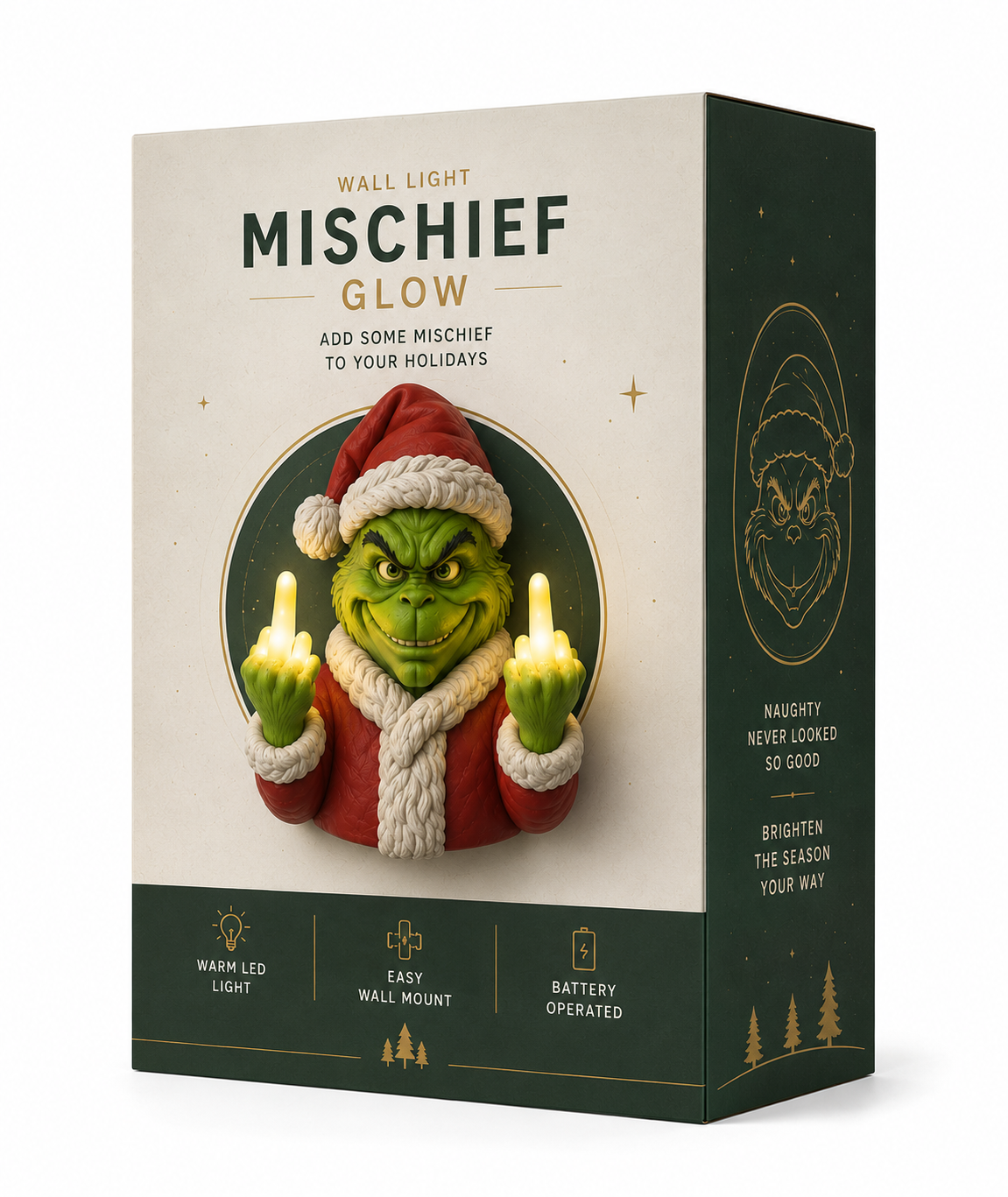 Naughty Grinch Glow