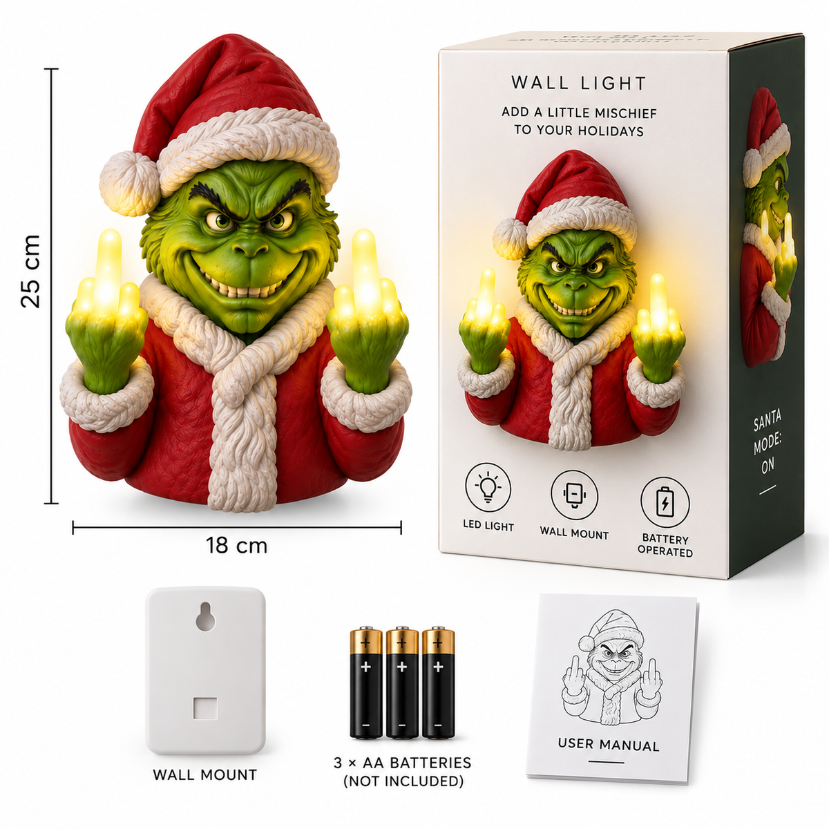 Naughty Grinch Glow