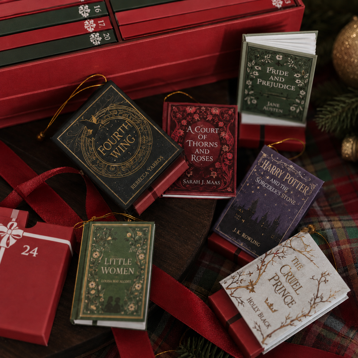 Tiny Bookery Ornament Advent Calendar
