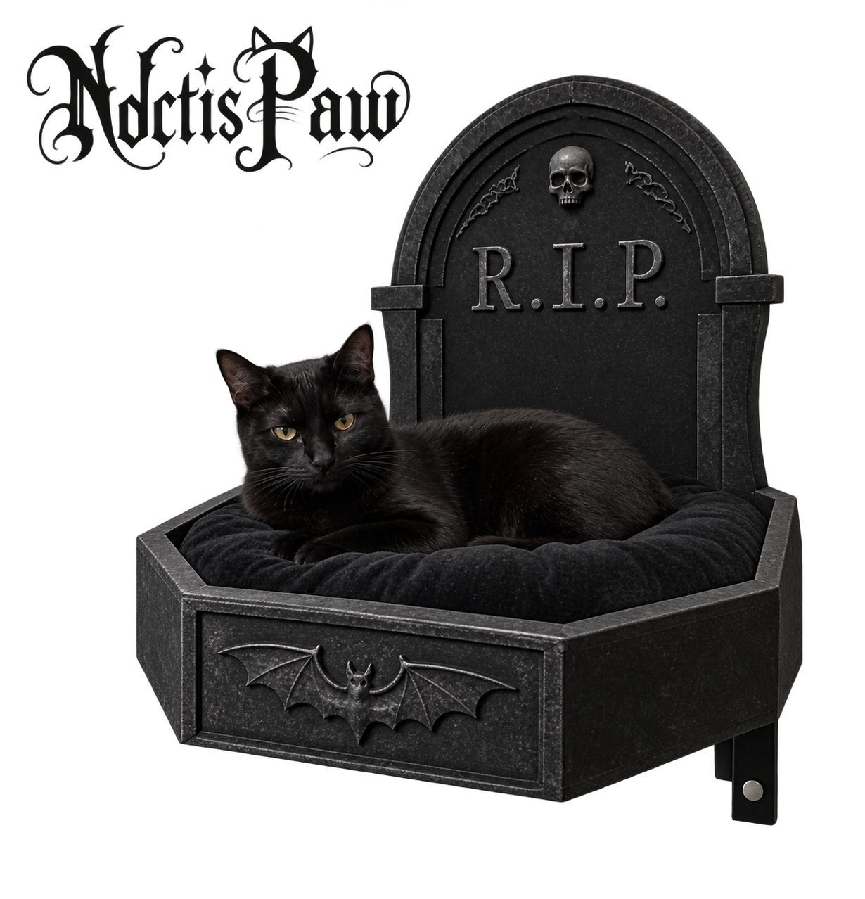 Halloween Pet Goth Beds