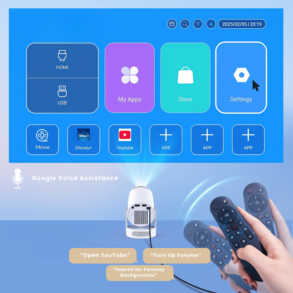 Fiction Frame Projector