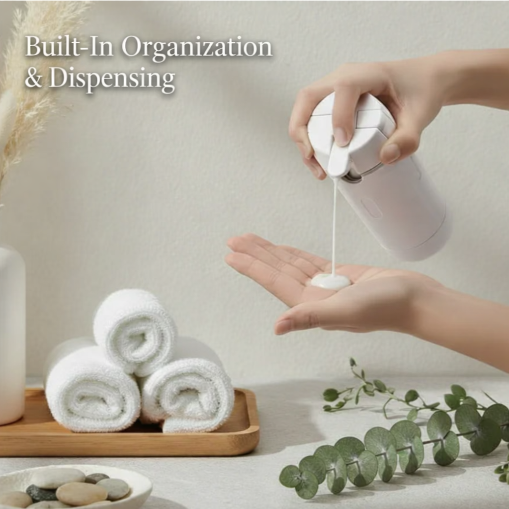 4-IN-1 TRAVEL DISPENSER