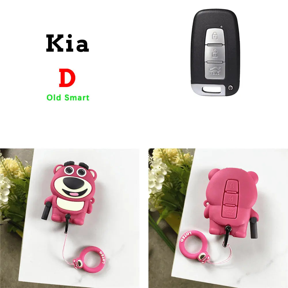 Strawberry Bear Key Protective Shell Trendslana