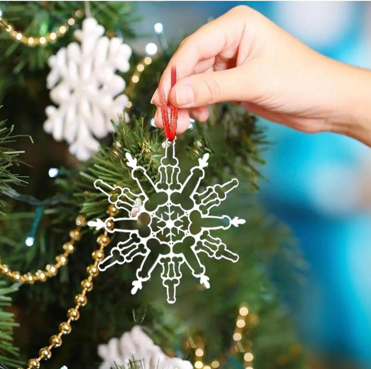 Phallus Snowflake Ornament Trendslana