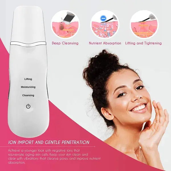 Ultrasonic Skin Scrubber Trendslana