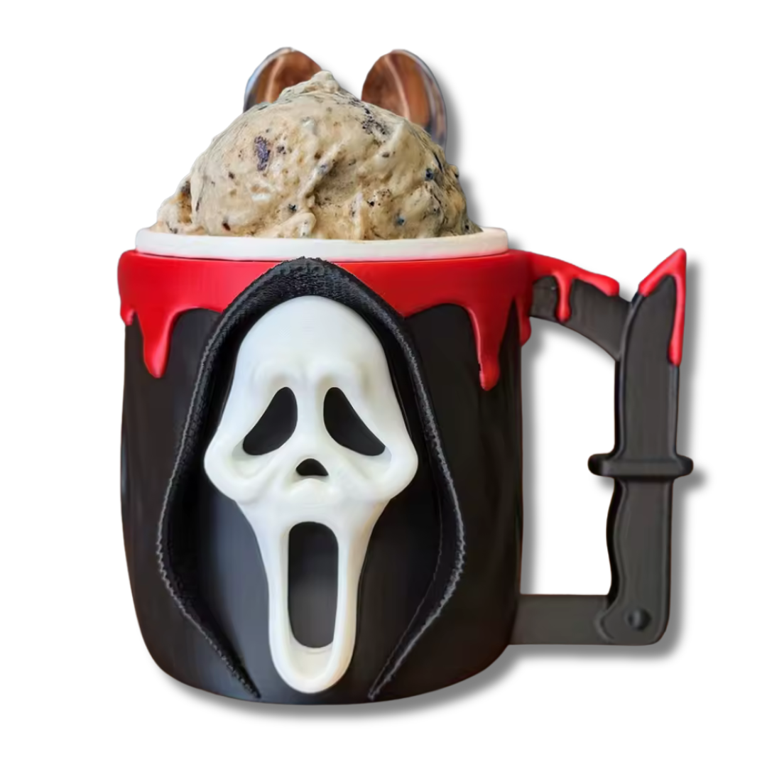 Skull Ice Cream Holder