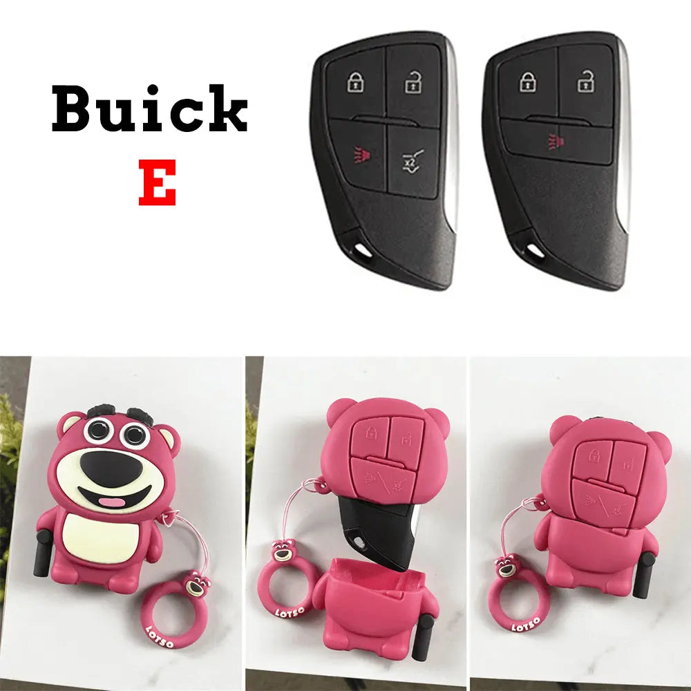 Strawberry Bear Key Protective Shell Trendslana