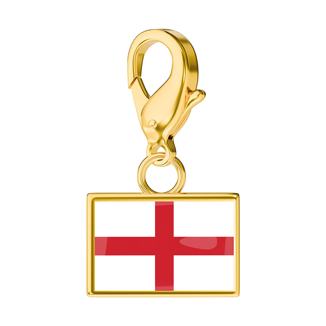 FLAG & MAP CHARMS SET
