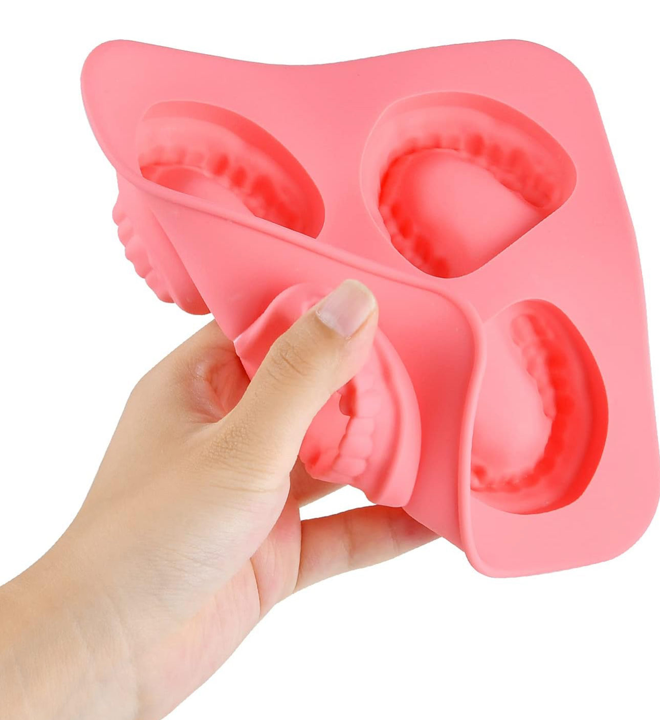 Frozen smiles ice mold