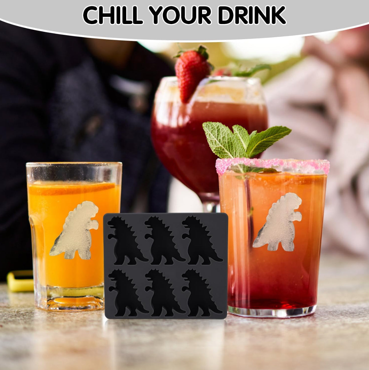 Godzilla Ice Cube Mold