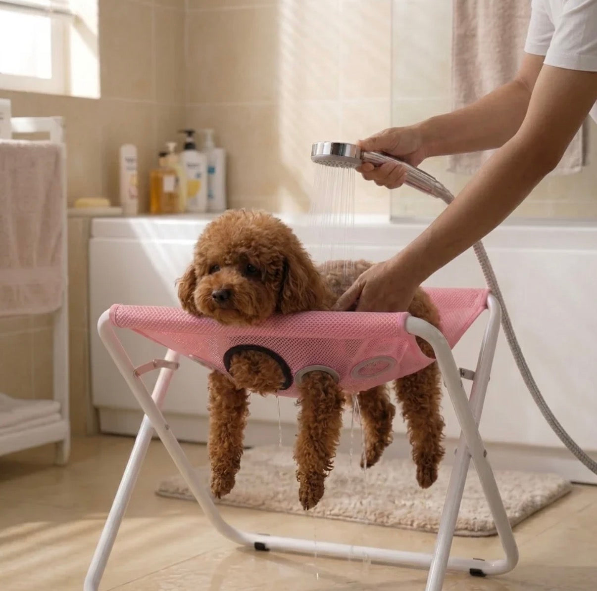 Foldable Pet Bathing Stand