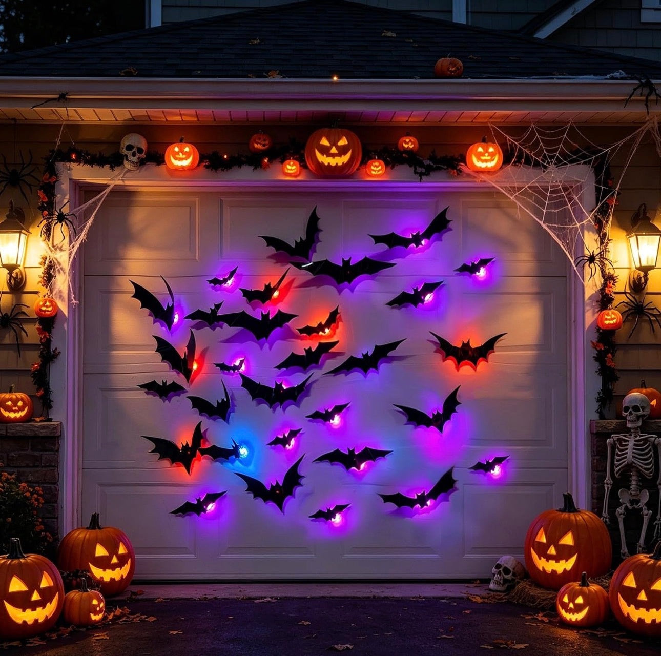 Halloween Bats Wall Decor
