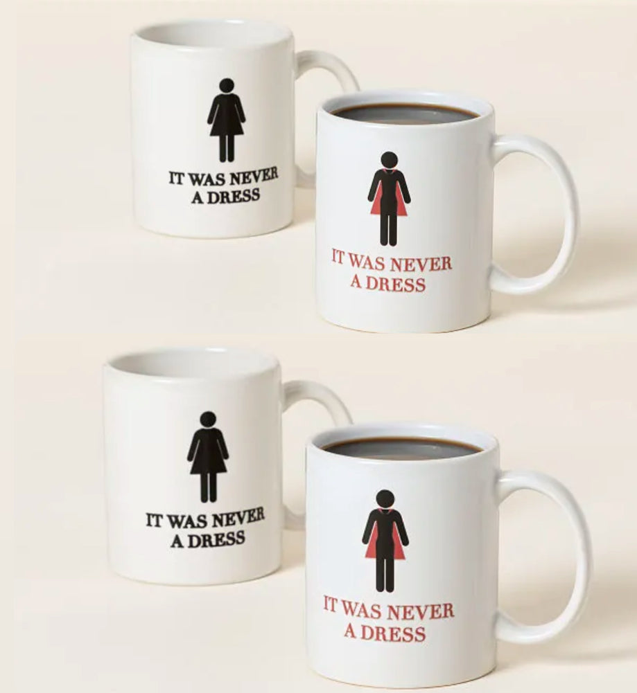 It Was Never a Dress Color-Changing Mug
