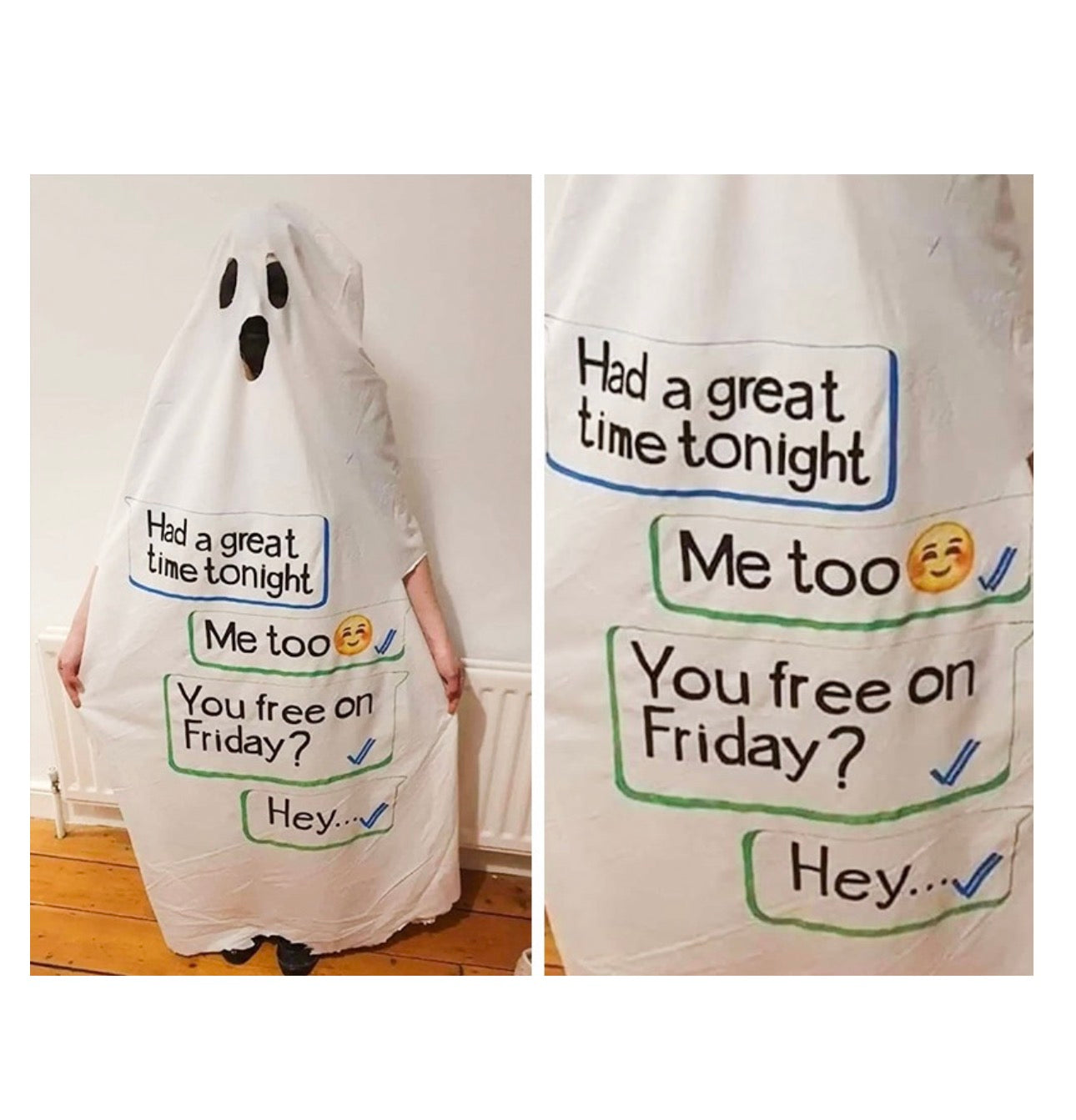 Ghosting Halloween Costume