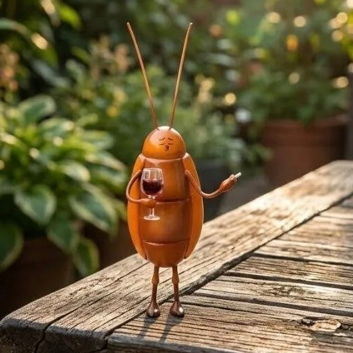 Cockroach Sculpture Handmade Figurine