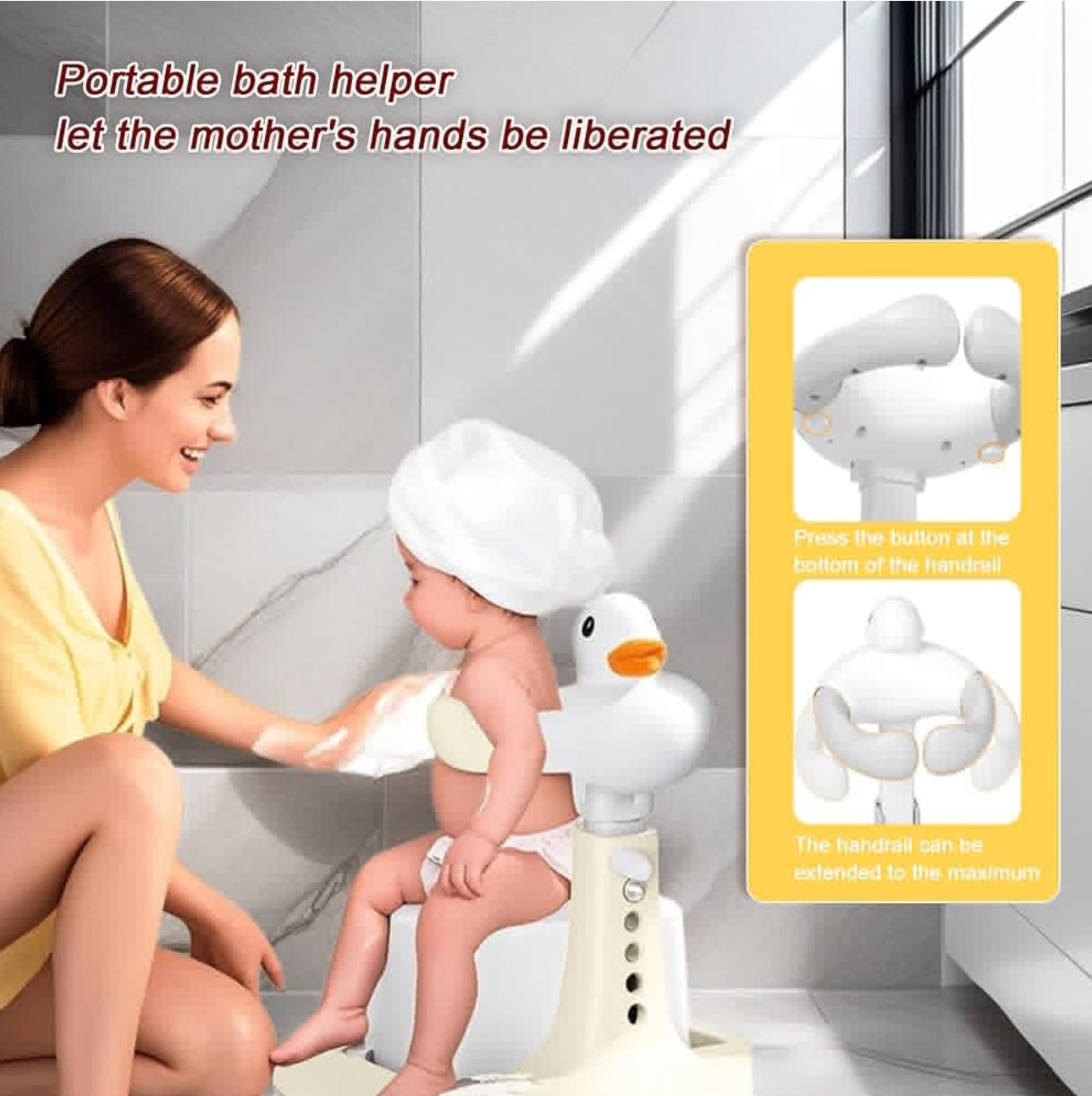 DUCKBUDDY BABY BATH STAND