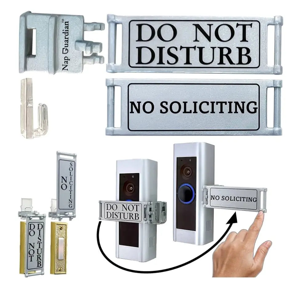 DO NOT DISTURB DOORBELL SIGN Trendslana