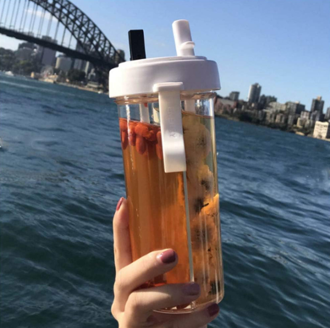 Double sided tumbler cup