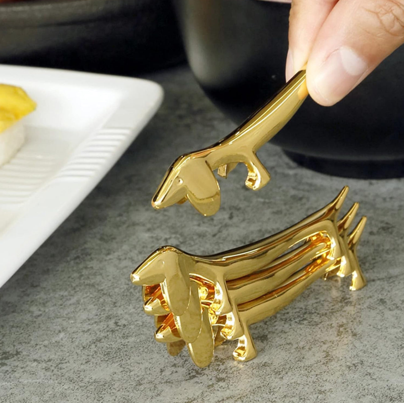 Dachshund Chopstick Holder