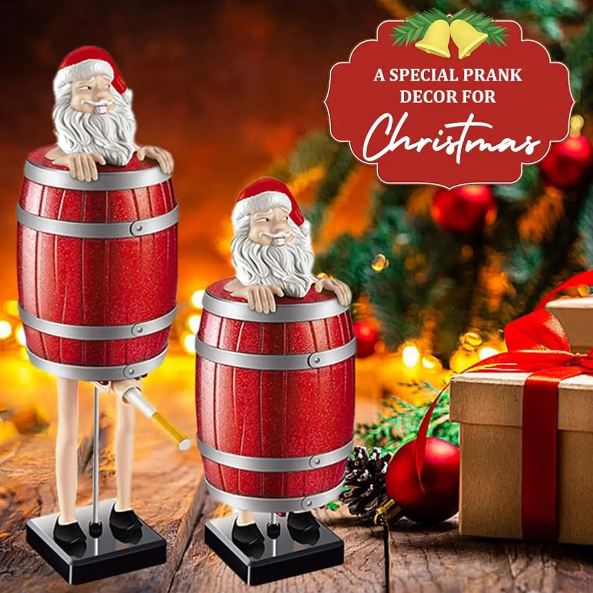 Santa Claus Pop-Up Cigarette Holder Trendslana