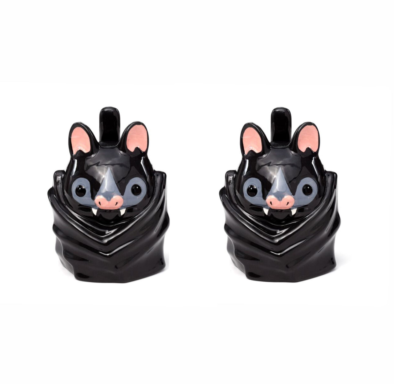 Bat Upside Down Ceramic Shaped Mug