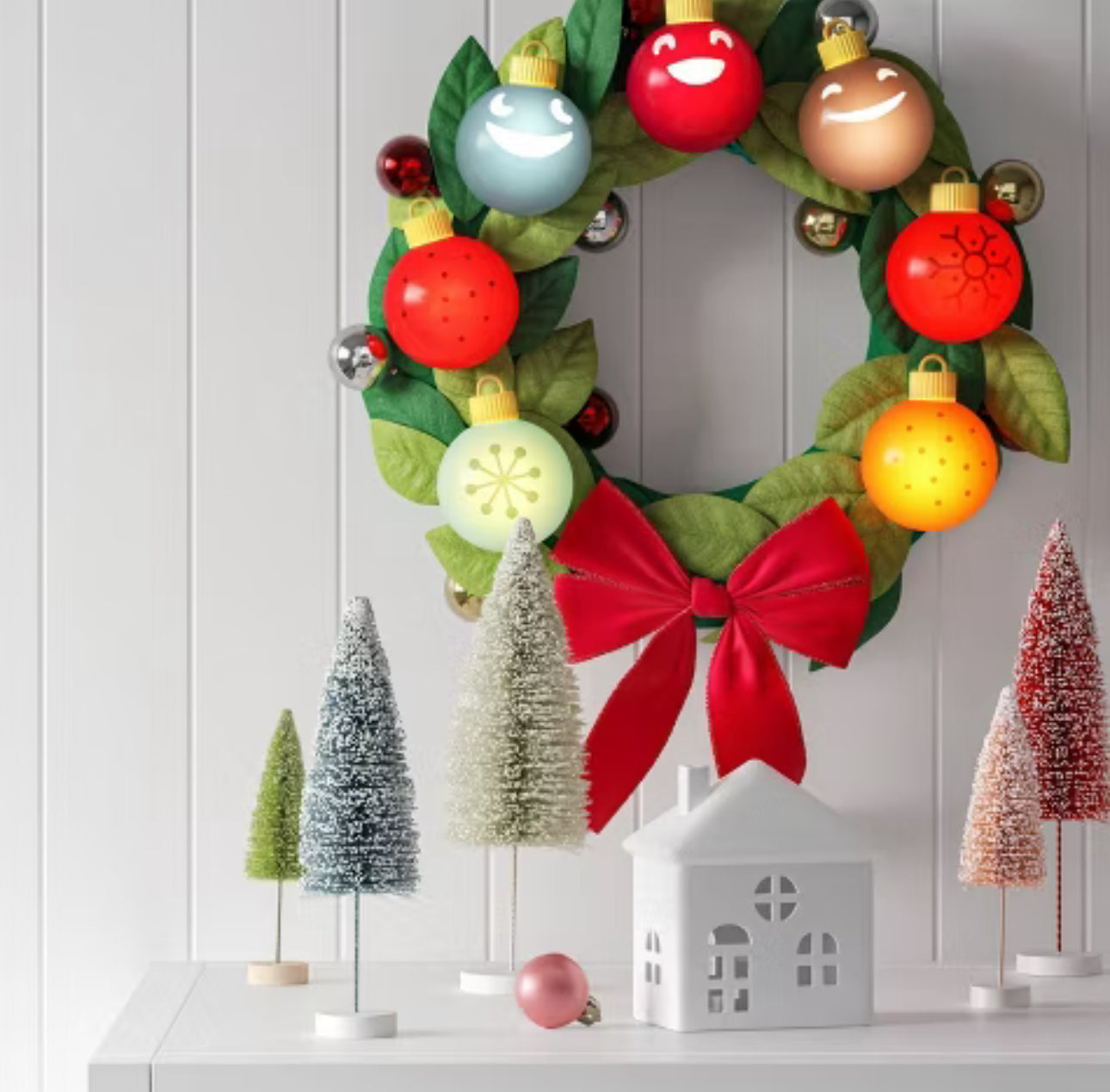 Animated Decorative Christmas Wreat