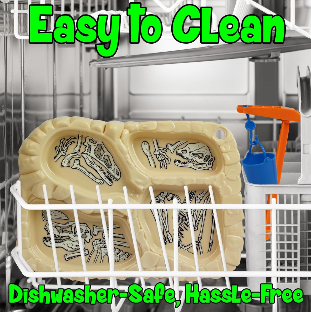 DINOSAUR EXCAVATION PLATE